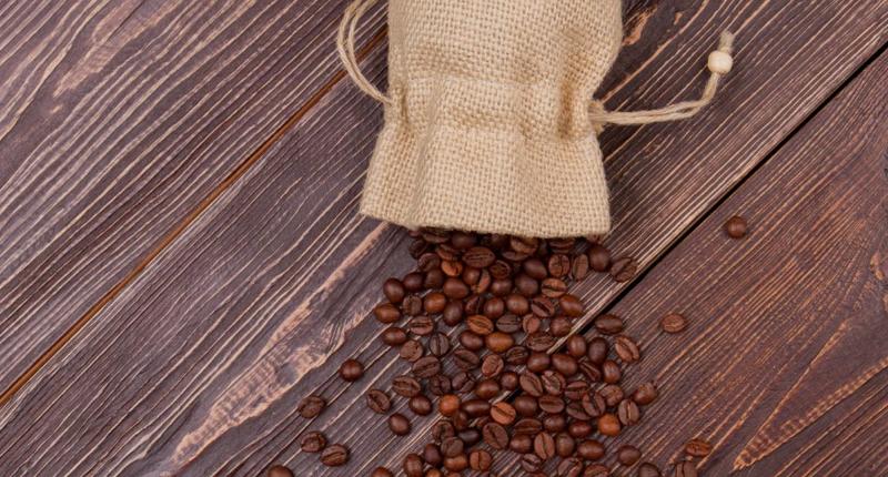 Duftsäckchen mit Kaffee