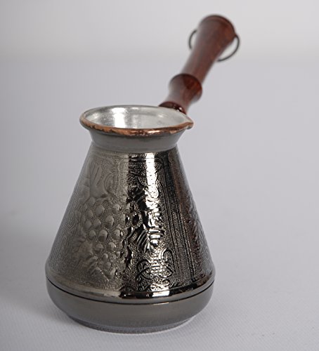 Kaffeemaschine Manuelle Turka - Metall - 250 ml - Camping, Plein Air oder Haus - verwendbar auf alle Herde außer Induktion - 3