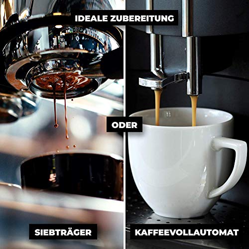 HAPPY COFFEE Bio Espressobohnen 1KG [ROBUSTA] nussig I Frische fair-trade Kaffeebohnen direkt aus Mexiko I Arabica Kaffee ganze Bohnen I Ideal für Vollautomat und Siebträger - 5