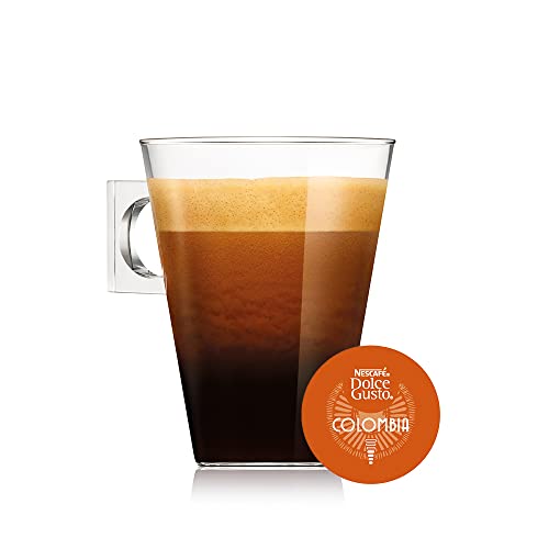 NESCAFÉ Dolce Gusto Colombia Lungo 36 Kaffeekapseln (100% biologischer Anbau, Hochland Arabica Bohnen, Bio-Kaffee, Feine Crema, Absolut Origin, Aromaversiegelte Kapseln) 3er Pack (3 x 12 Kapseln) - 3