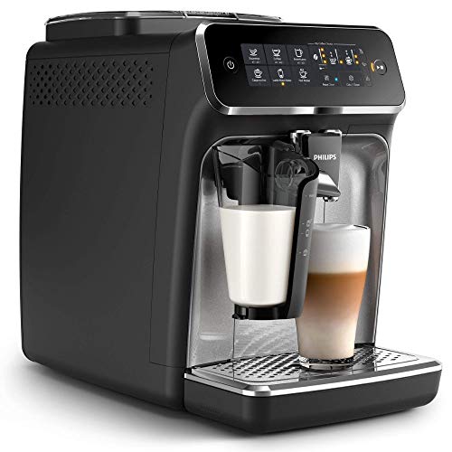 Philips Domestic Appliances 3200 Serie EP3246/70 Kaffeevollautomat, 5 Kaffeespezialitäten (LatteGo Milchsystem) Schwarz/Silber-lackiert - 9