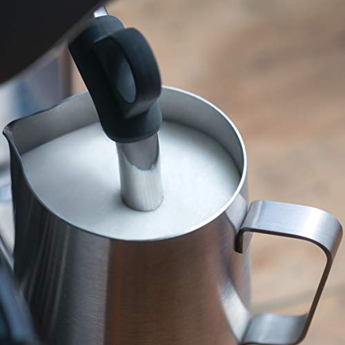 Sage Appliances Barista Touch Espressomaschine und Kaffeemaschine mit Milchaufschäumer, Siebträgermaschine, SES880, Gebürstetes Edelstahlgrau - 9