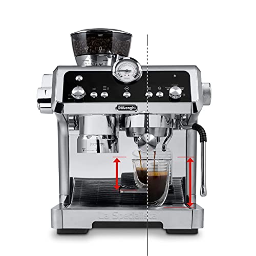 De'Longhi La Specialista Prestigio EC 9355.M Espressomaschine, Siebträgermaschine mit smarten Funktionen und Profi-Milchaufschäumdüse, Silber - 5