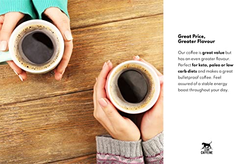 Lean Caffeine Nicaragua Kaffee gemahlen | Super Clean Mykotoxin freier Bulletproof Coffee | dunkel geröstet, säurearmer Keto-Kaffee - 908g - 5