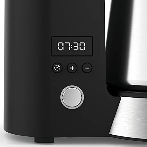 WMF Küchenminis Aroma Filterkaffeemaschine mit Thermoskanne, 870 Watt, Thermobecher to go, kleine Kaffeemaschine Timer, cromargan matt - 5