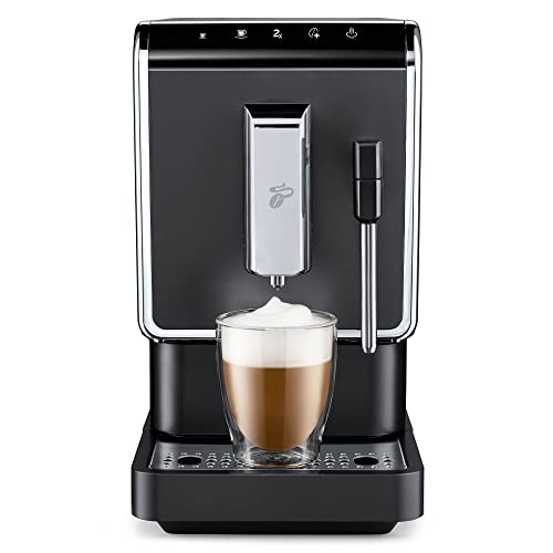 Tchibo Kaffeevollautomat Esperto Latte inkl. 1kg Barista Caffè Crema für Caffè Crema, Espresso, Cappuccino und Milchschaum, Anthrazit - 2