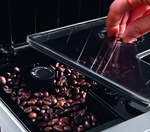 De'Longhi Primadonna S Evo ECAM 510.55.M Kaffeevollautomat mit LatteCrema Milchsystem, Cappuccino und Espresso auf Knopfdruck, 2,8 Zoll Touchscreen Display und App-Steuerung, Edelstahlgehäuse, silber - 5