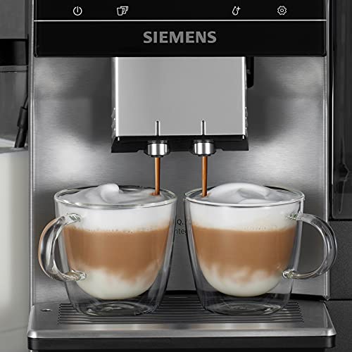 Siemens Kaffeevollautomat EQ.700 integral TQ707D03, App-Steuerung, intuitives Full-Touch-Display, bis zu 30 individ. Kaffeekreationen als Favoriten, automat. Dampfreinigung, 1500 W, schwarz - 6