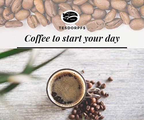 Kopi Luwak Kaffee 100% | City Roast Civet Coffee 100g | gemahlen| Kaffeespezialität als Geschenk für Kaffeeliebhaber von Tesdorpfs für den Geschenkkorb, die Kaffeemühle oder zu Ferrero Rocher - 9