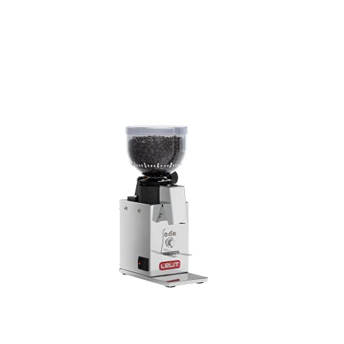 Lelit PL043MMI Fred, on-demand Prosumer-Kaffeemühle mit konischem Mahlwerk 38 mm, Edelstahl, Stahl - 2