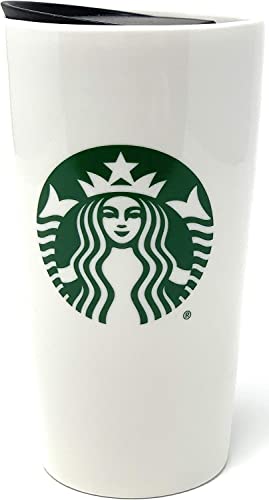Starbucks 2020 Classic Traveler Tumbler Kaffeetasse (340 ml), Grün / Weiß