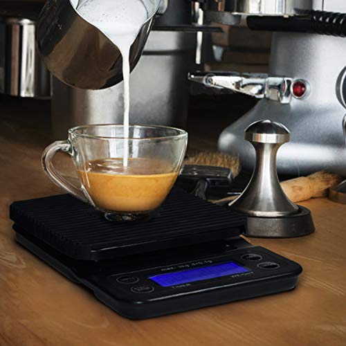 Digitale Kaffeewaage mit Timer, Maximal 3 kg - 6