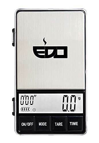 EDO Barista Pocket Scale | Kleine digitale Kaffeewaage mit Timer für Espresso und Filter | Espressowaage | max. 1.000 gr - 2