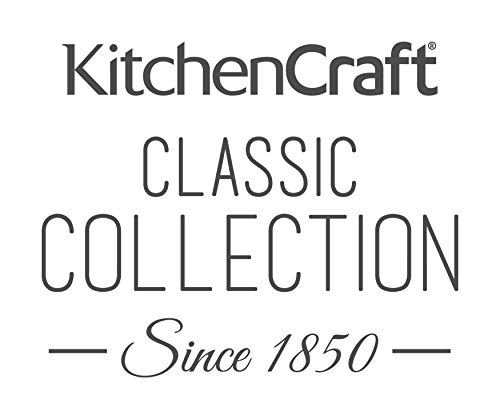 KitchenCraft Classic Collection Kaffeebehälter, Keramik, Cremefarben, Gestreift, 800 ml Volumen - 7