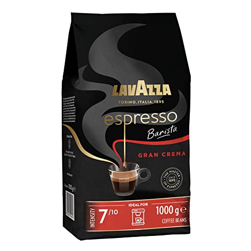 Lavazza Kaffeebohnen,Espresso Barista Gran Crema, 1er Pack (1 x 1 kg)