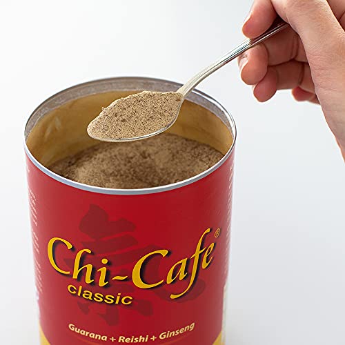 Chi-Cafe classic I 400 g kaffeehaltiges Getränkepulver mit Akazienfaser-Ballaststoffen I für eine gute Verdauung¹ I mit Reishi-Pilz, Ginseng und Guarana I vegan, 66 Tassen - 6