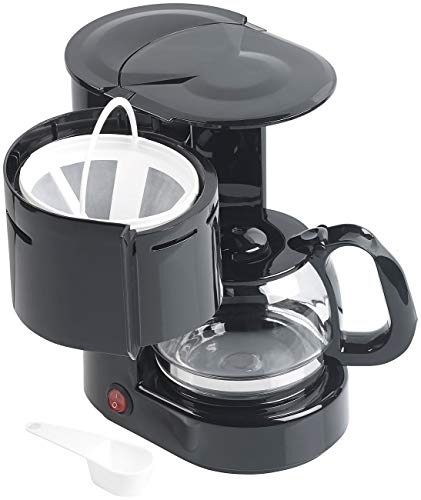 Rosenstein & Söhne Kaffeemaschine 12V: Kfz-Filterkaffee-Maschine, bis zu 3 Tassen, 650 ml, 12 Volt, 170 Watt (12 Volt Kaffeemaschine) - 4