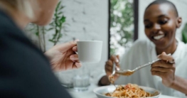 Exotische Kaffee-Pasta